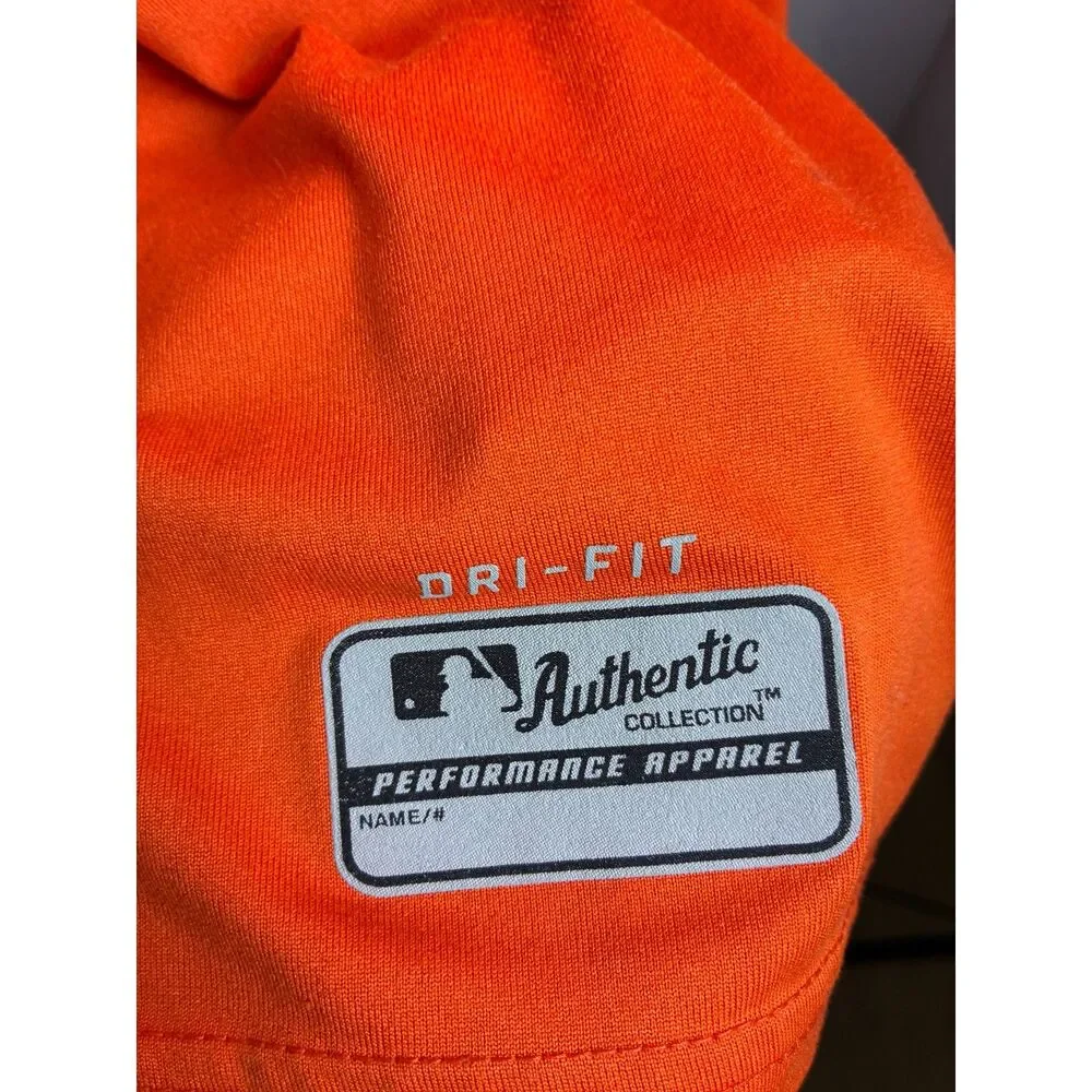 Nike Dri-FIT Miami Marlins Orange Performance T-Shirt Men's XL